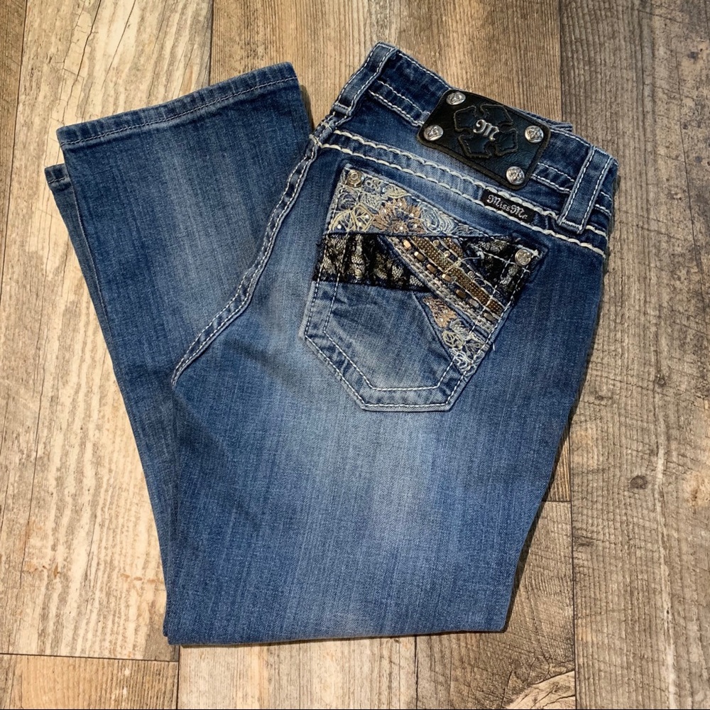 Miss Me Cuffed Capri